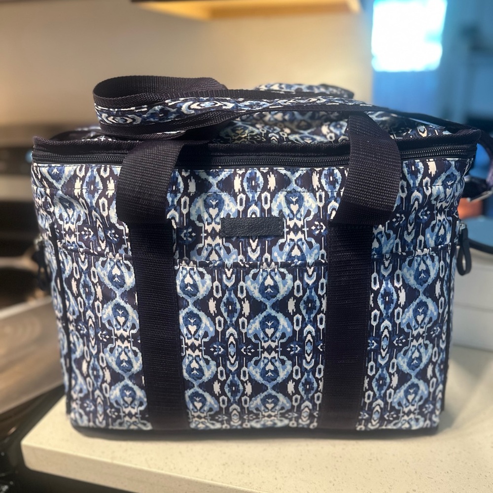 Vera Bradley cooler for picnics, beach, etc